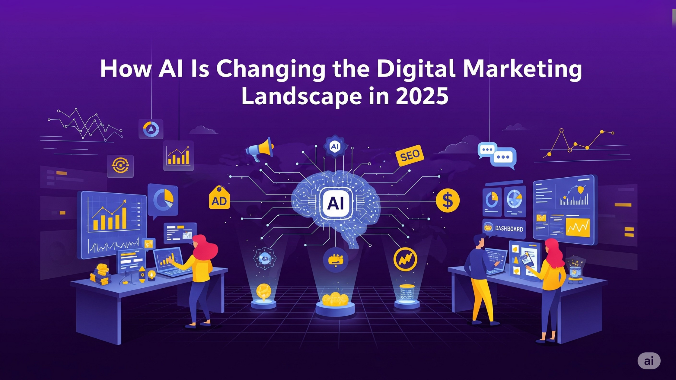 How AI is Changing the Digital Marketing Landscape in 2025