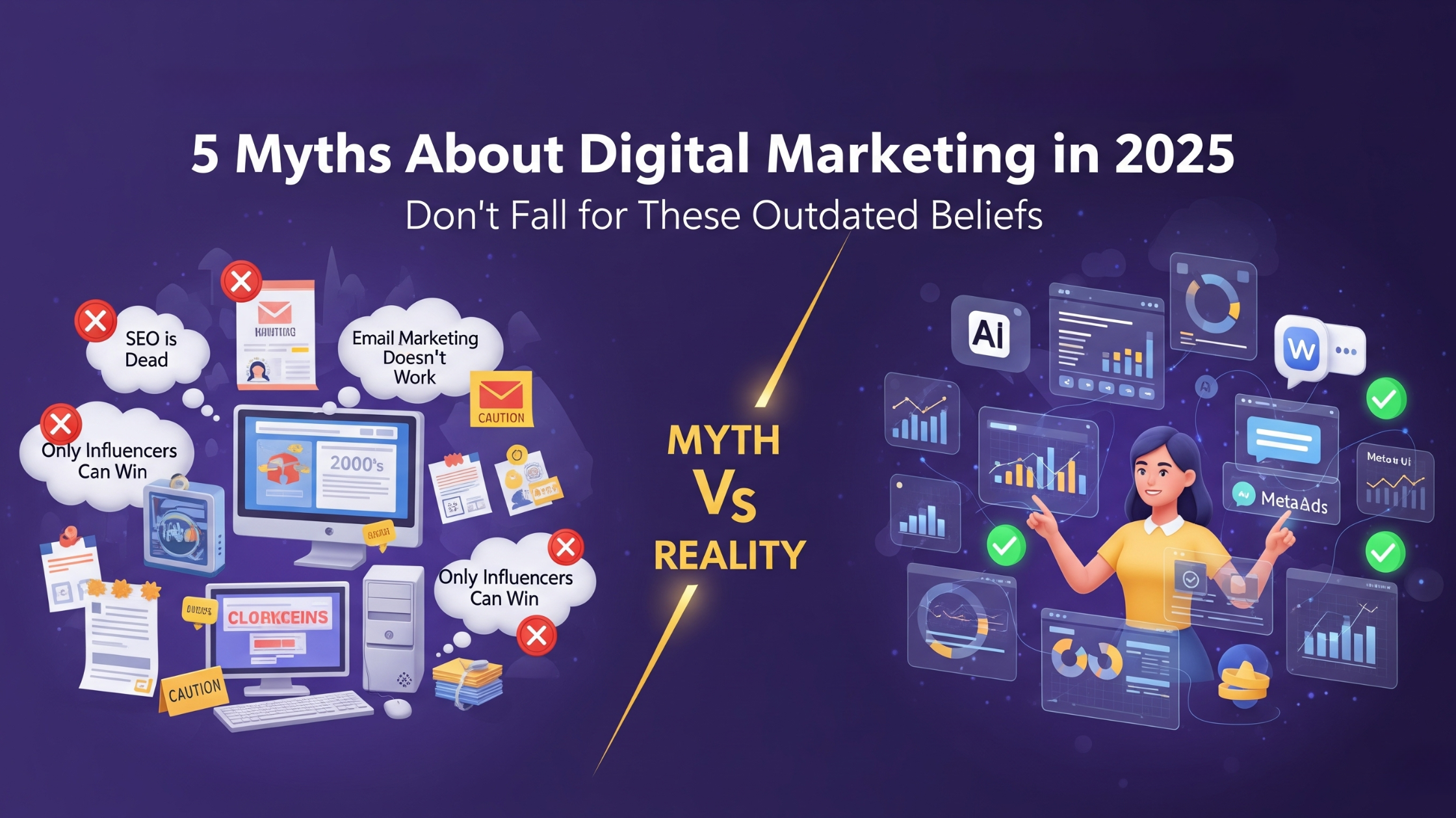 5 Myths About Digital Marketing in 2025