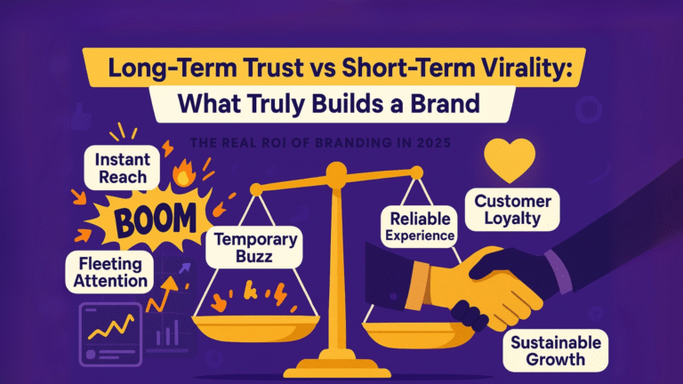 Long-Term Trust vs Short-Term Virality: What Truly Builds a Brand