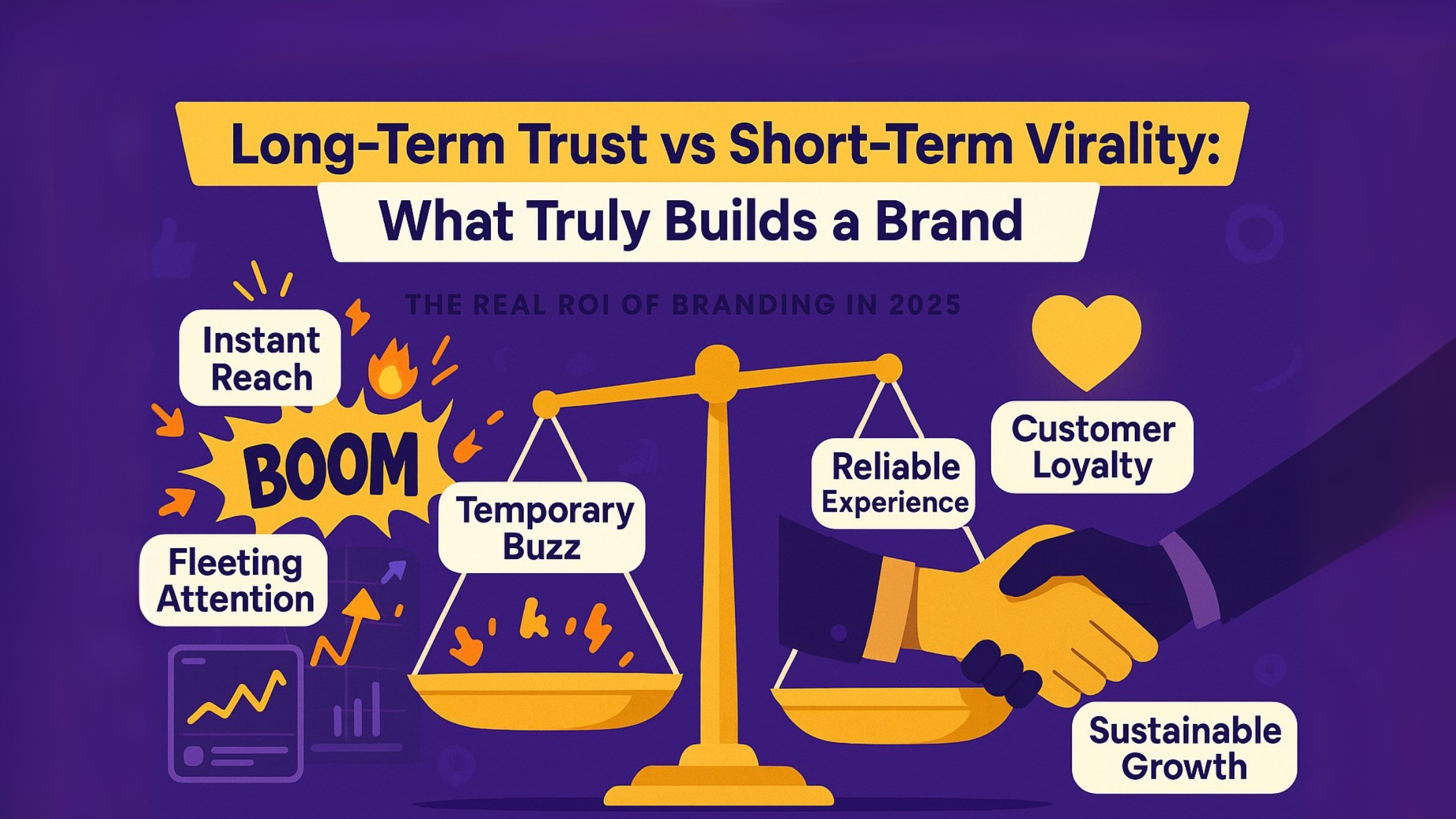 Long-Term Trust vs Short-Term Virality: What Truly Builds a Brand