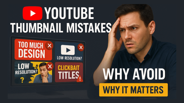 YouTube Thumbnail Mistakes That Are Costing You Views