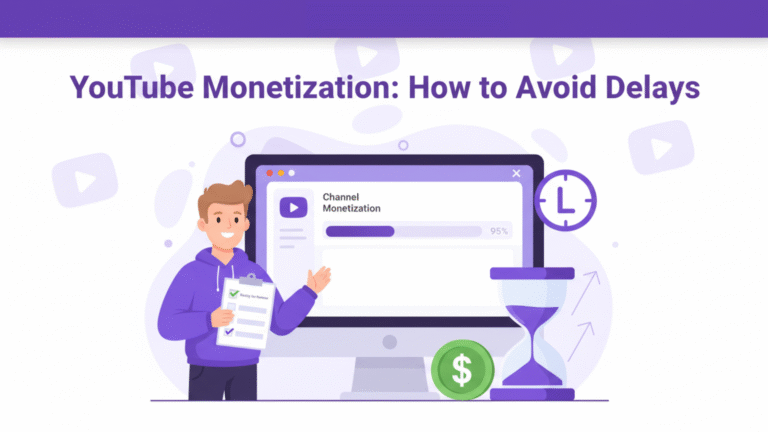 YouTube Monetization: How to Avoid Delays