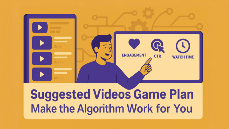 Suggested Videos Game Plan: Make the Algorithm Work for You