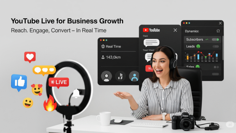 Advantages of YouTube Live for Business Growth