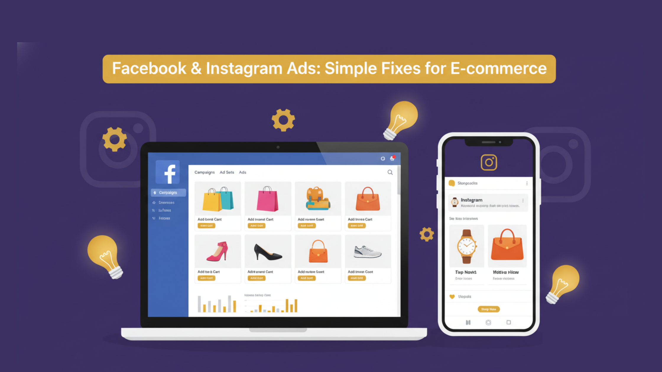 Facebook Instagram Ads: Simple Fixes for E-commerce
