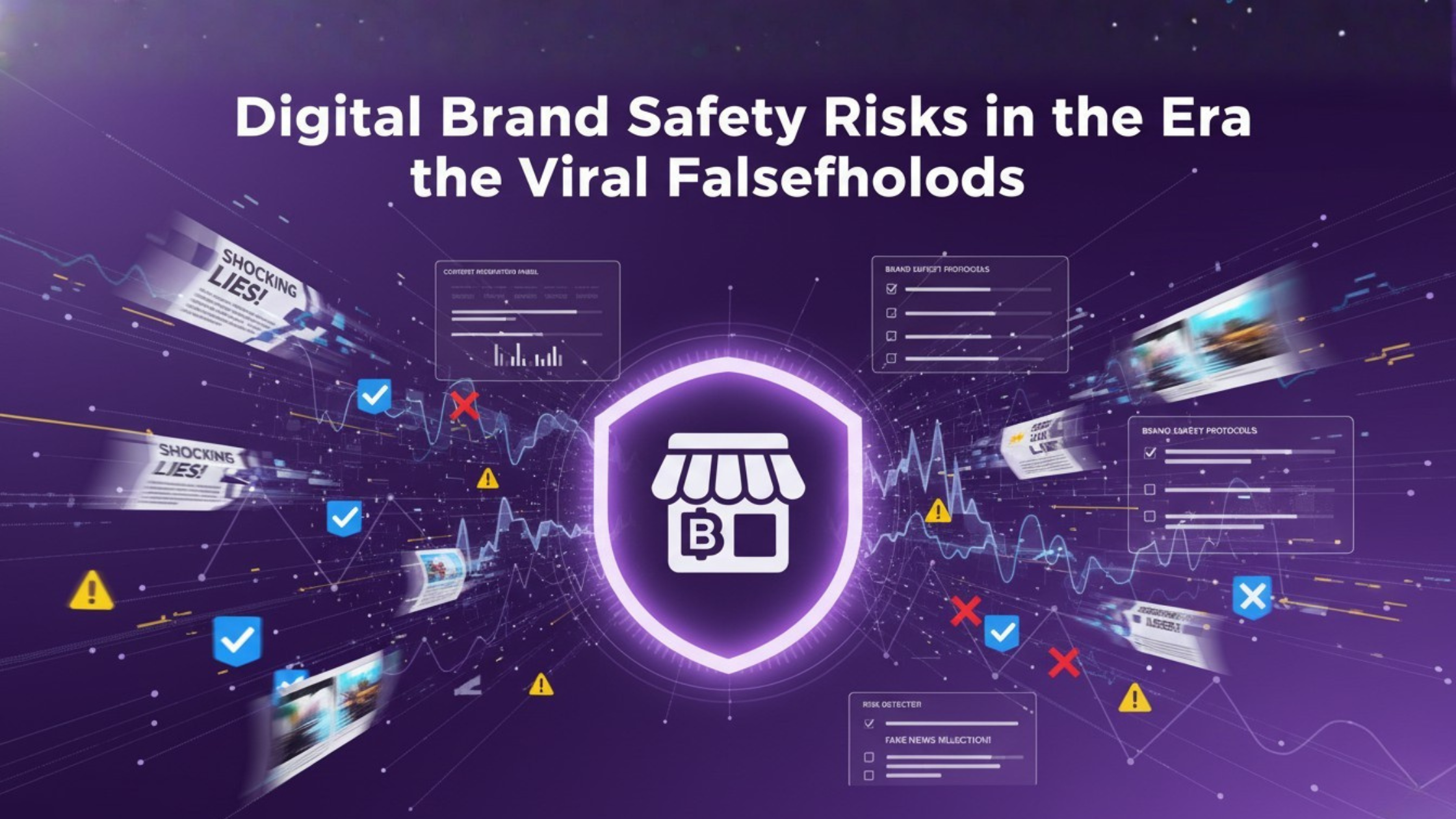Digital Brand Safety Risks in the Era of Viral Falsehoods