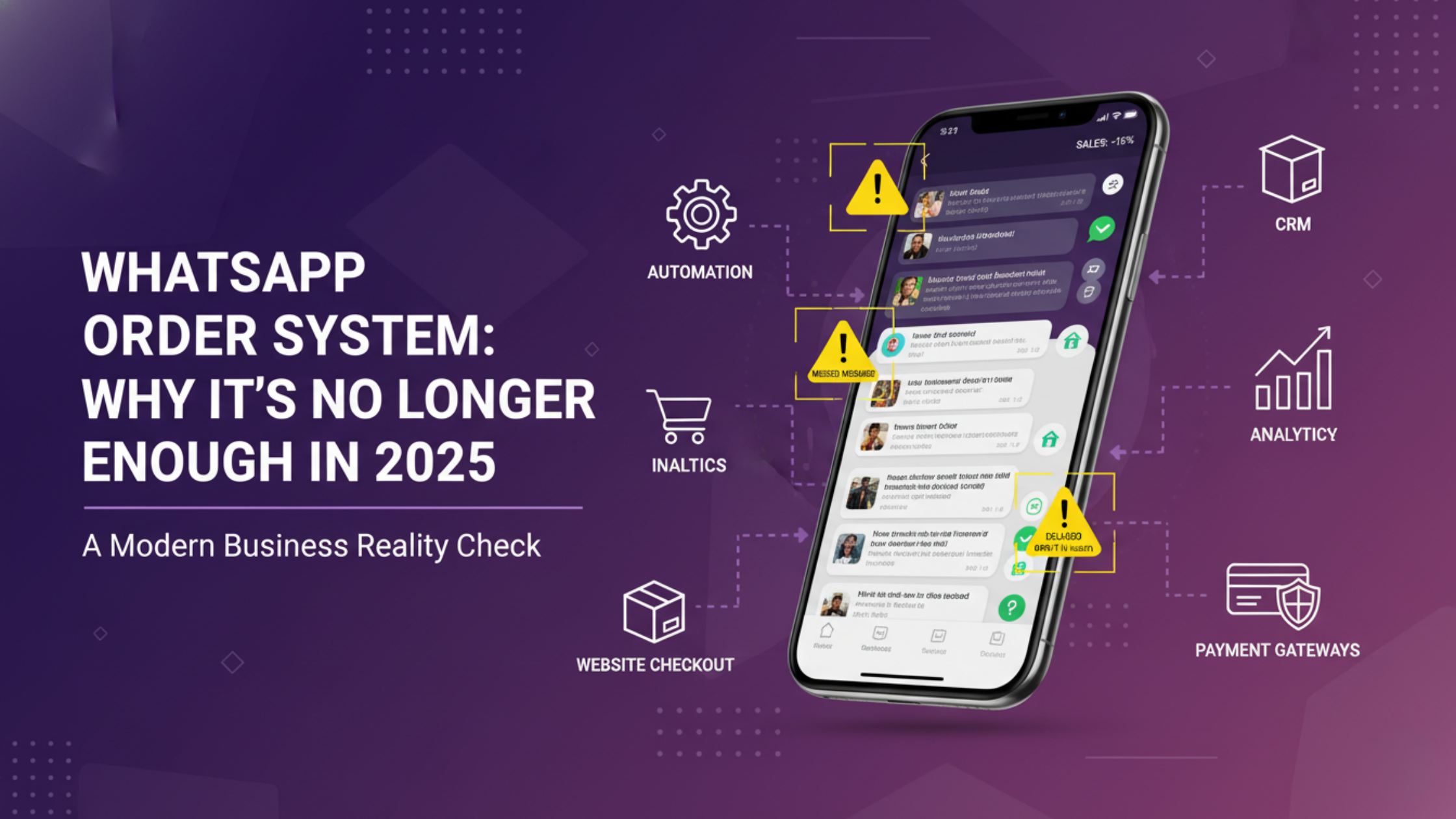 WhatsApp Order System: Why It’s No Longer Enough in 2025