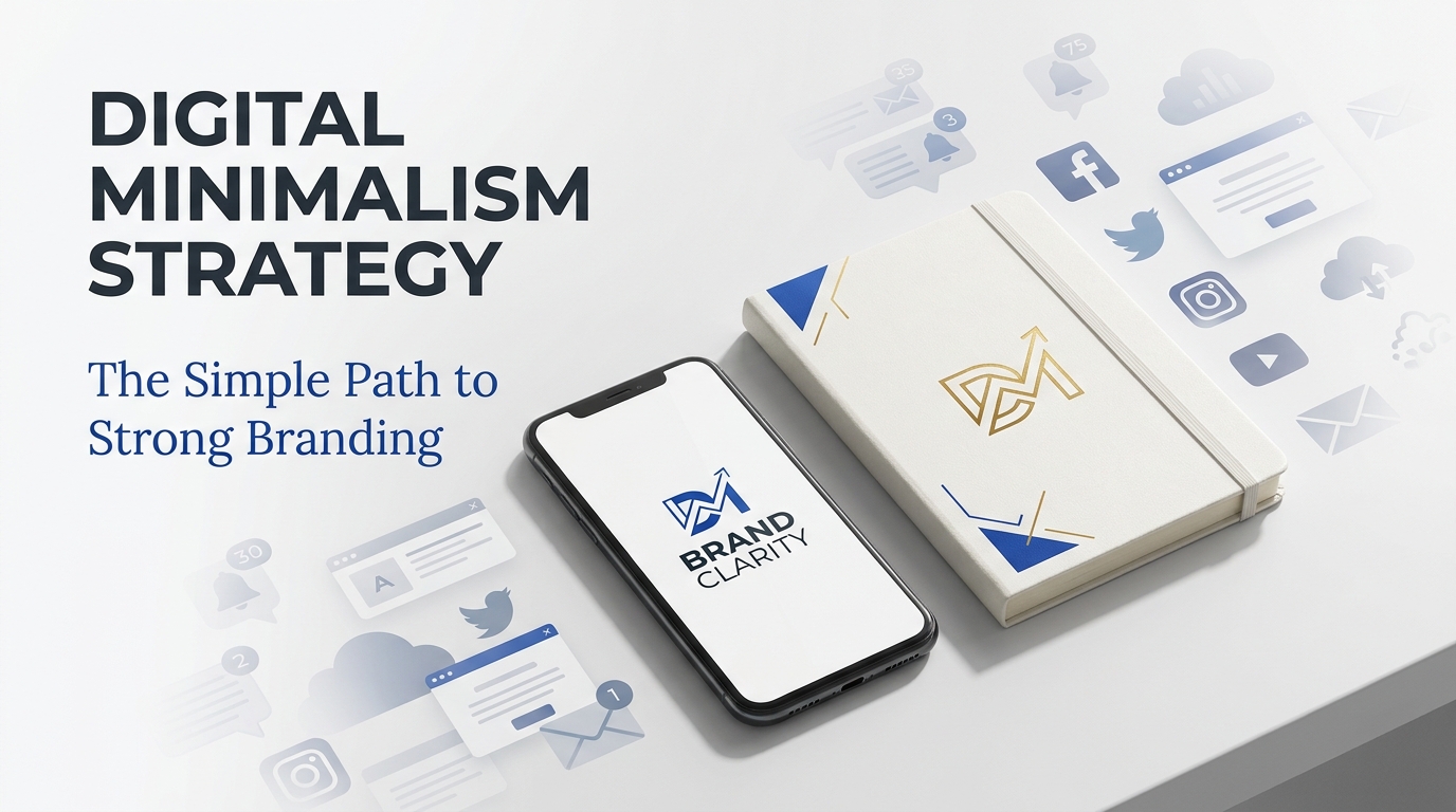 Digital minimalism strategy: A simple path to strong branding