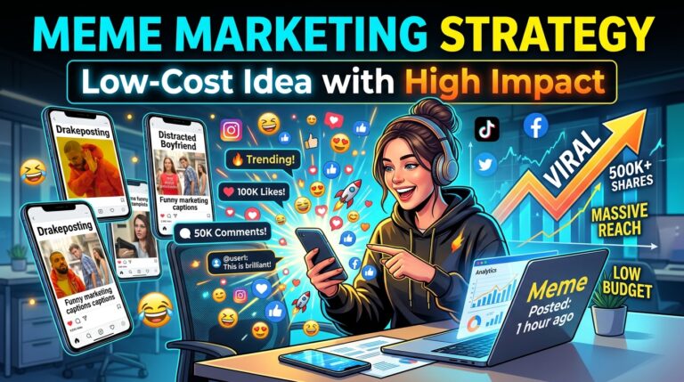 Meme marketing strategy: Low-cost idea with high impact