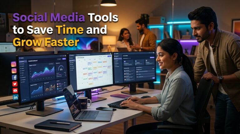 Social Media Tools to Save Time and Grow Faster