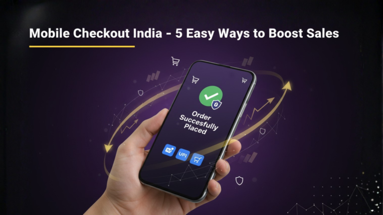 Mobile Checkout India – 5 Easy Ways to Boost Sales