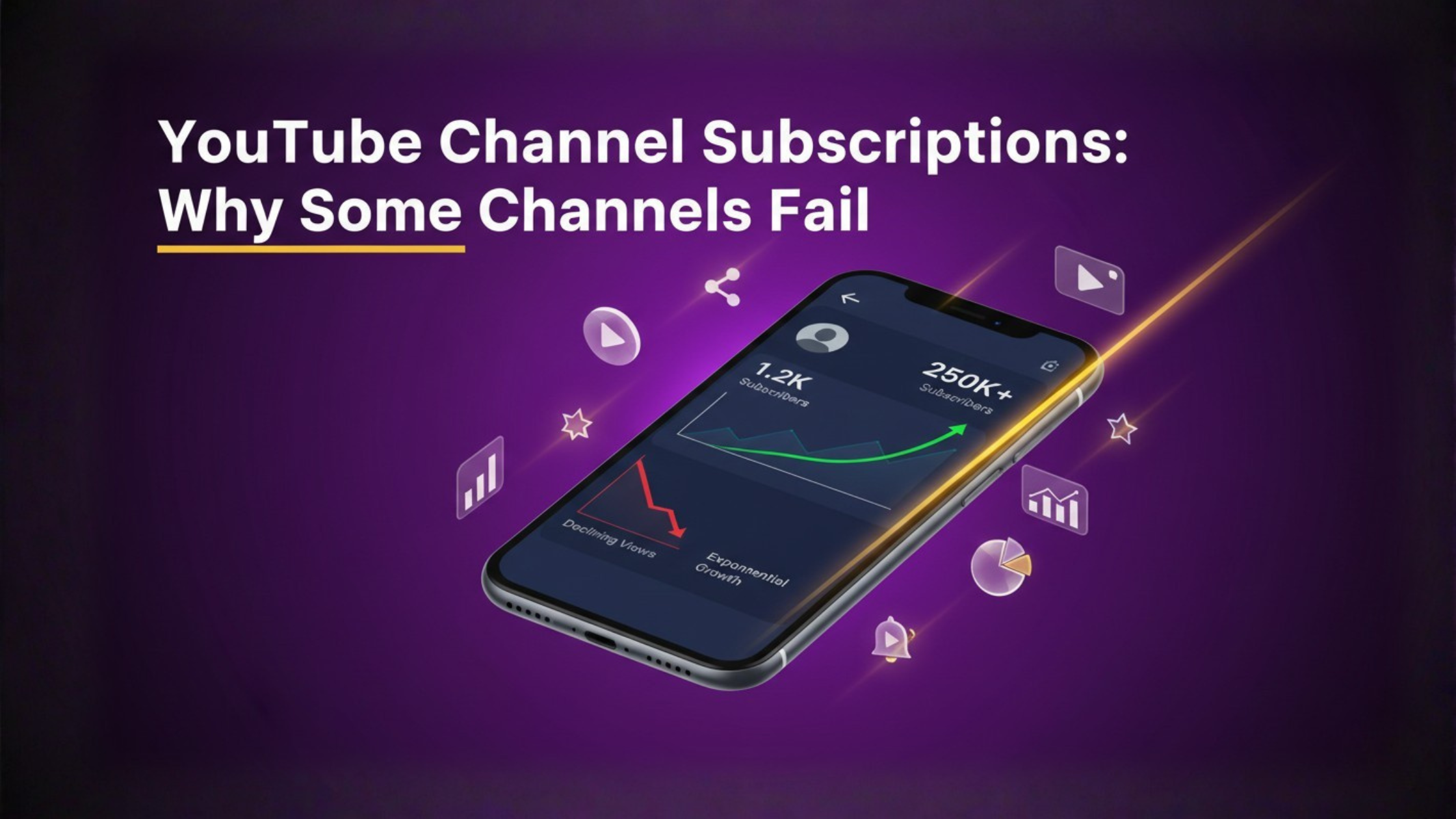 YouTube Channel Subscriptions: Why Some Channels Fail
