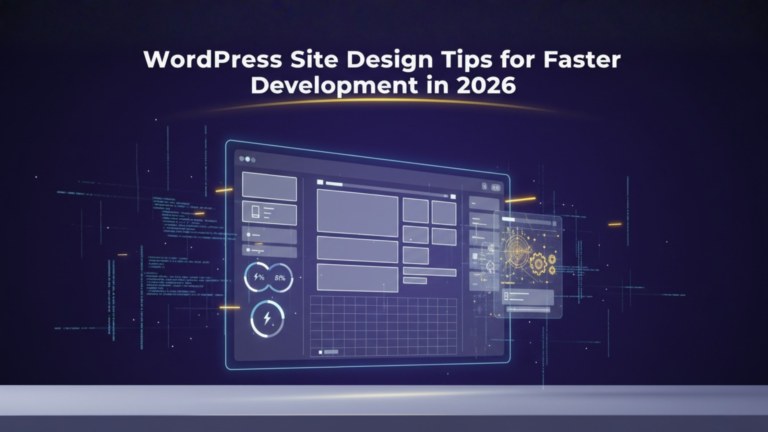 WordPress Site Design Tips for Faster Development in 2026