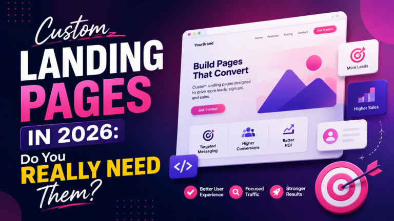 Custom Landing Pages in 2026: Do You Really Need Them?