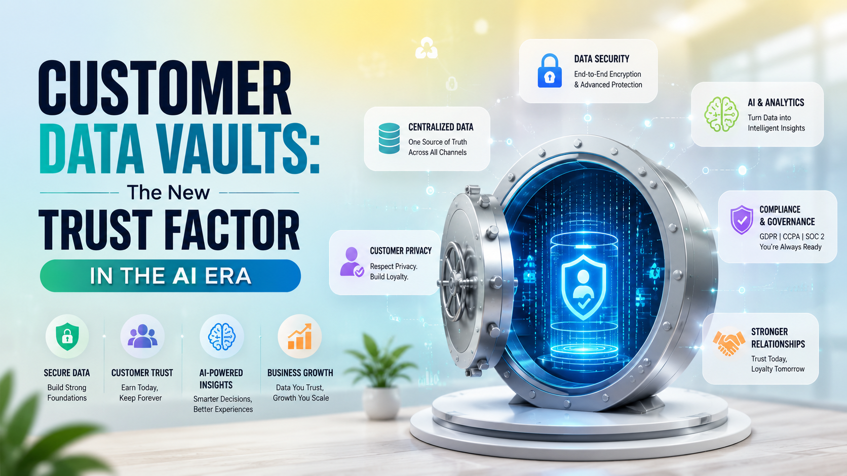 Customer data vaults: The new trust factor in the AI era