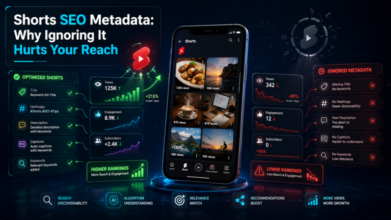 Shorts SEO metadata: Why ignoring it hurts your reach