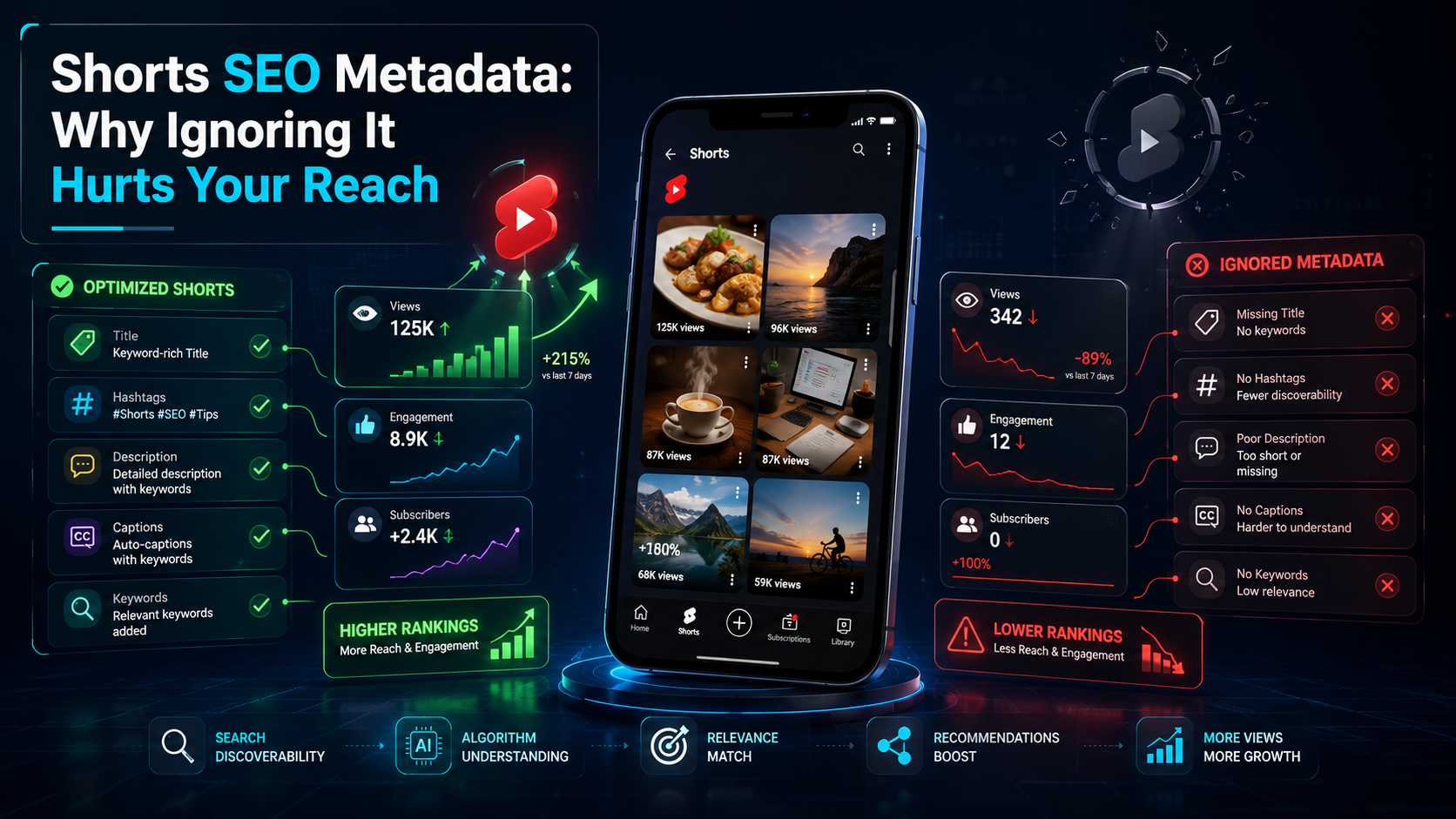 Shorts SEO metadata: Why ignoring it hurts your reach