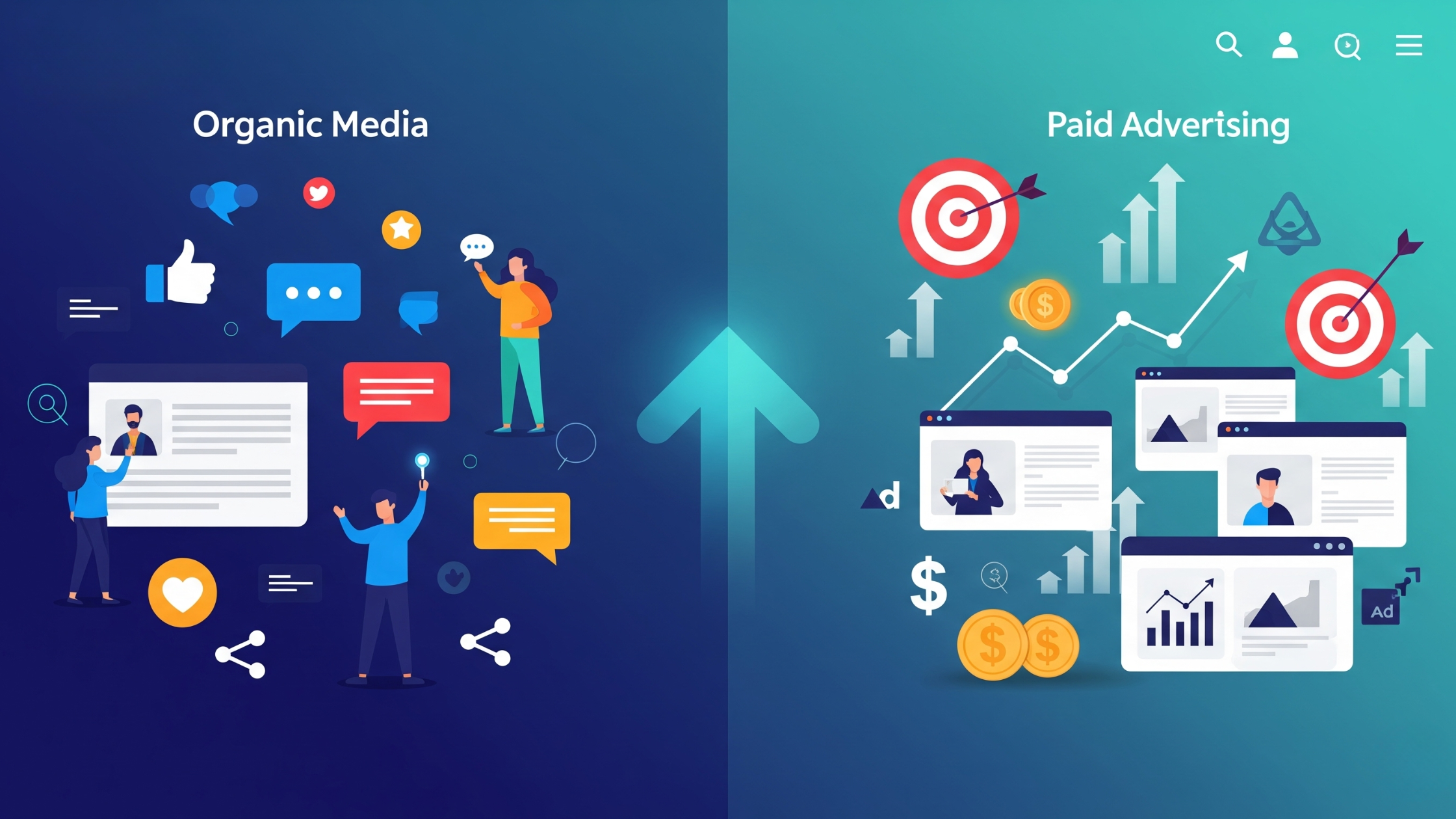 Start With Organic, Test With Paid