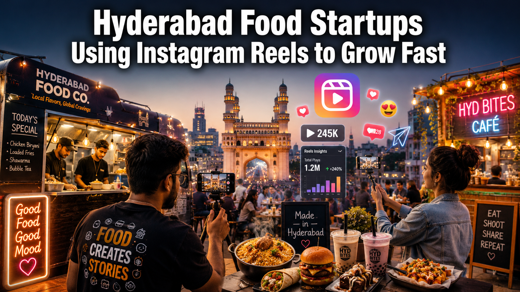 Hyderabad Food Startups Using Instagram Reels to Grow Fast