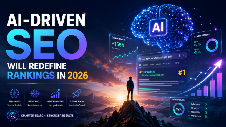 AI driven SEO Will Redefine Rankings in 2026