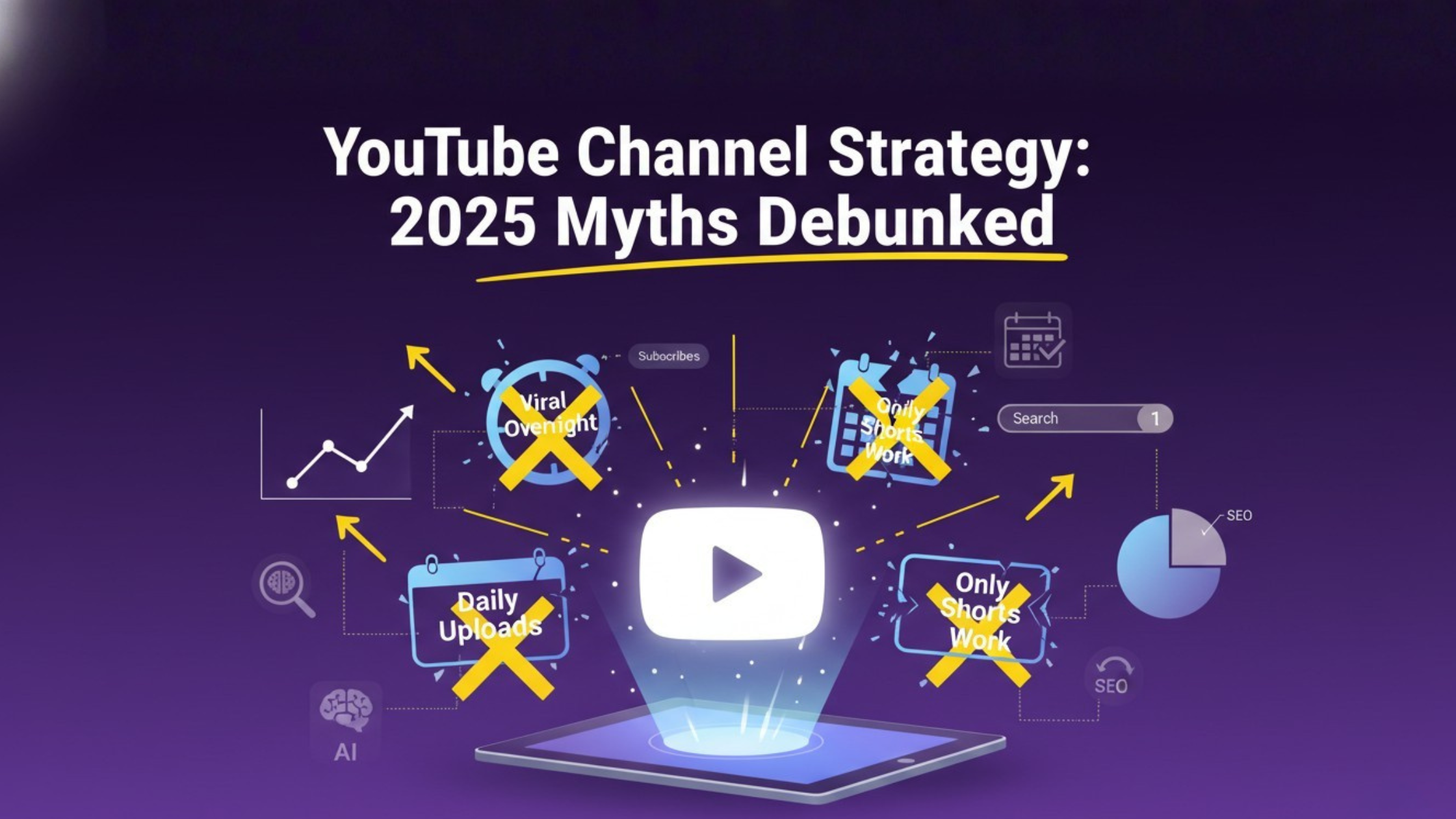 YouTube Channel Strategy: 2025 Myths Debunked