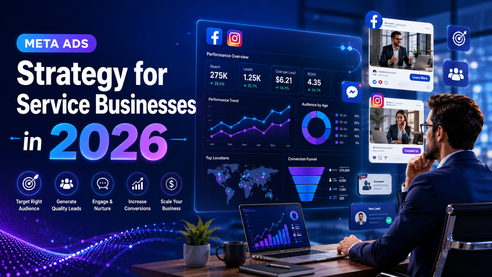 Meta Ads Strategy for Service Businesses in 2026