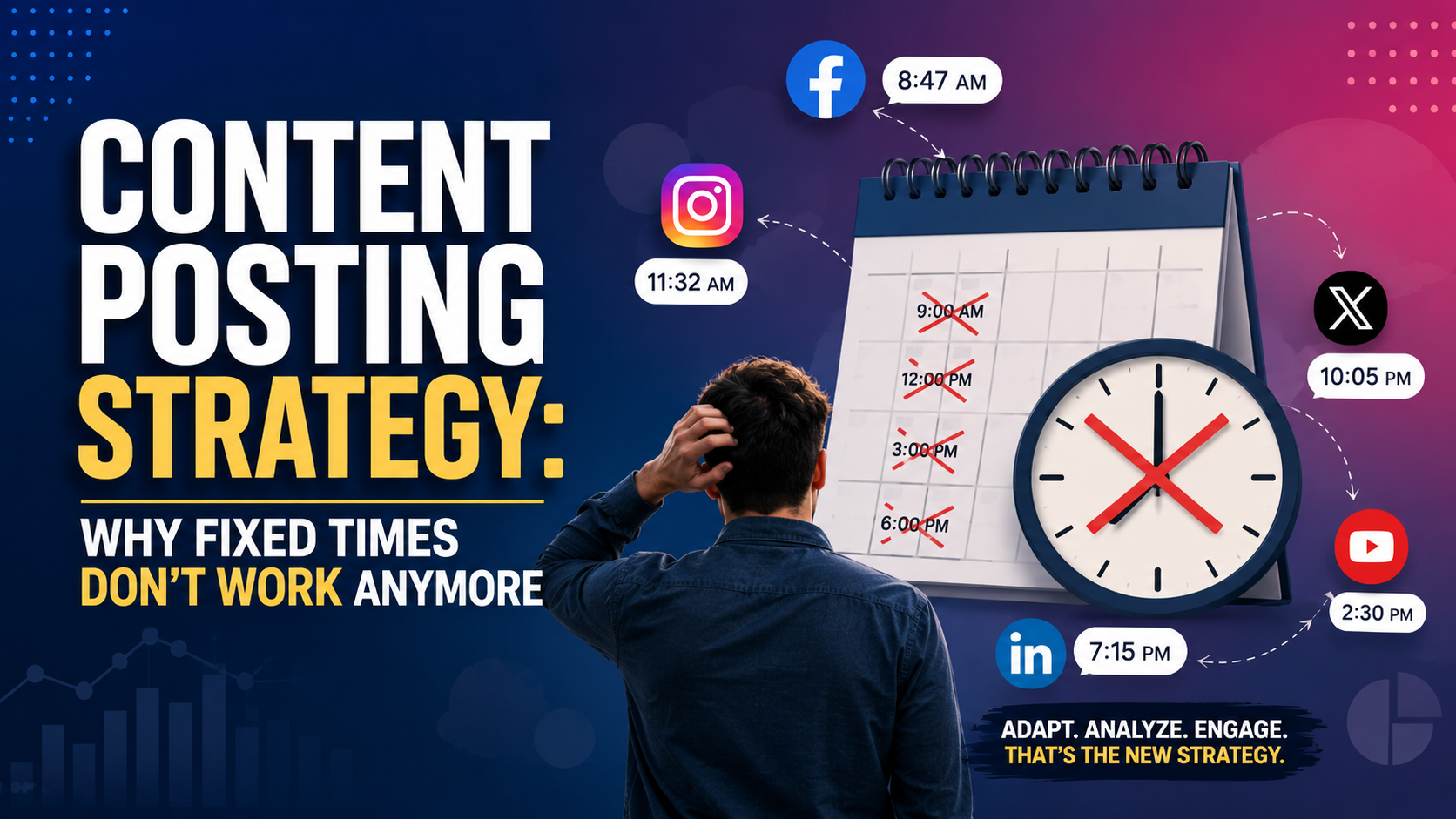 Content Posting Strategy: Why Fixed Times Don’t Work Anymore