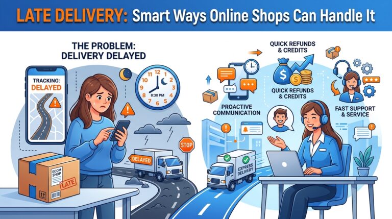 Late Delivery: Smart Ways Online Shops Can Handle It
