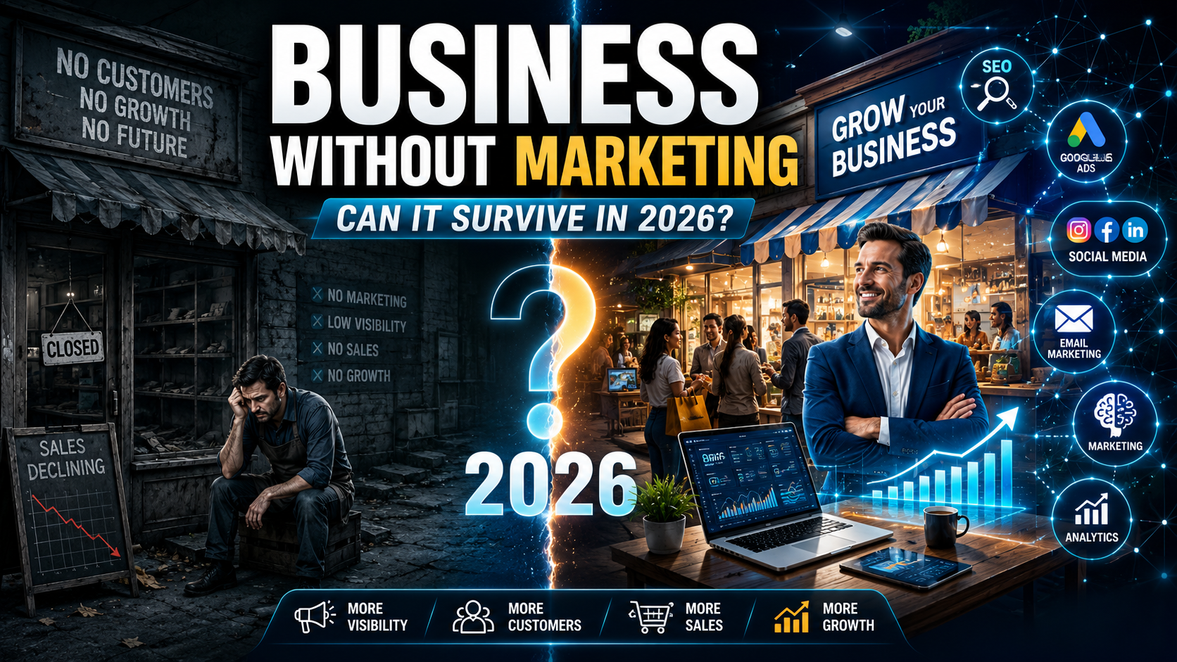 Business Without Marketing: Can It Survive in 2026?