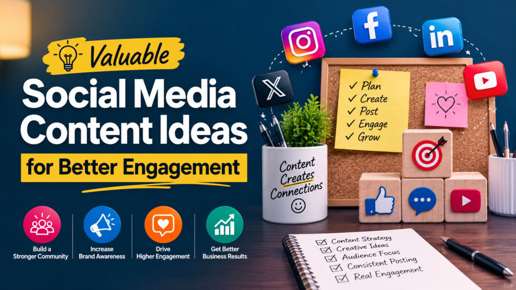 Valuable Social Media Content Ideas for Better Engagement