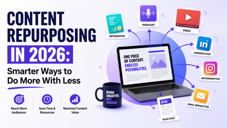 Content Repurposing in 2026: Smarter Ways to Do More With Less