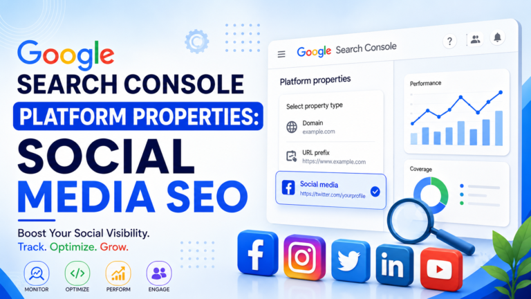 Google Search Console Platform Properties: Social Media SEO