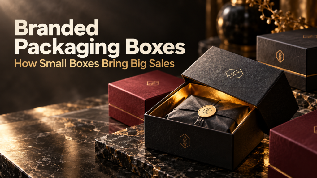 Branded Packaging Boxes: How Small Boxes Bring Big Sales